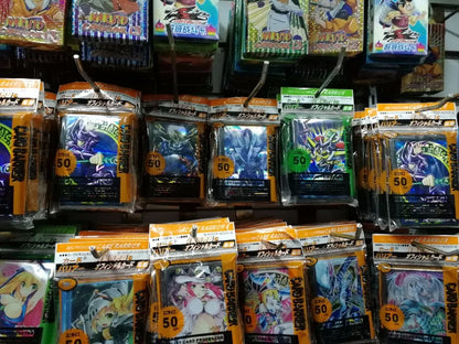 50pcs/lot Anime Yu-Gi-Oh! Dark Magician Girl yugioh Cosplay Board Games Card Sleeves Barrier Protector toy gift