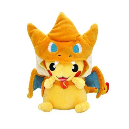 Hot Sale Pokemon Plush Dolls Set - Pikachu Charmander Bulbasaur Squirtle Psyduck Eevee Soft Stuffed Animals Peluche Toy Gifts