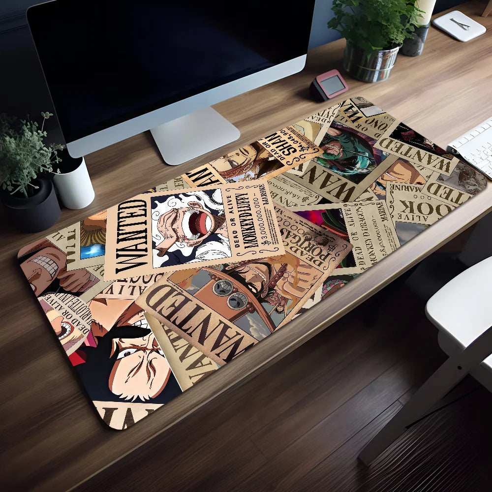 Mouse Pad Pirates Non-slip P-PIECE Lockedge ONE Office Student Gaming Battle Thickened Anime Large Writing Cushion MousePad