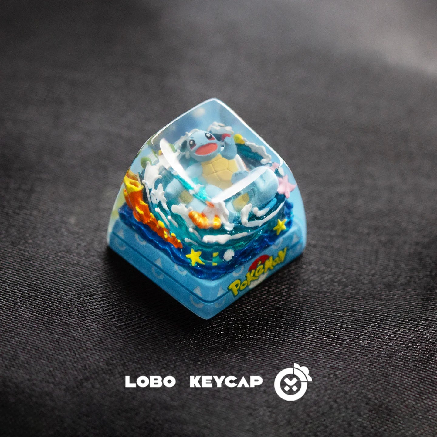 Anime Keycap Pokemon Snorlax Pikachu Gengar Single Handmade Cute Resin Custom Esc For Mechanical Keyboard Enthusiasts Keycaps