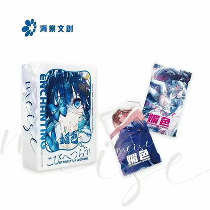 Exceedingly Beautiful Women Goddess Cards Anime Premium Spicy HOLO Booster Thick Exquisite Metal Card Games Toys Gift