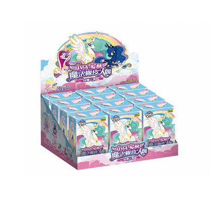 Kayou My Little Pony Magic Rubber Puppet V1 V2 V3 Trendy Blind Box Genuine Eraser Holiday Gift Ornaments