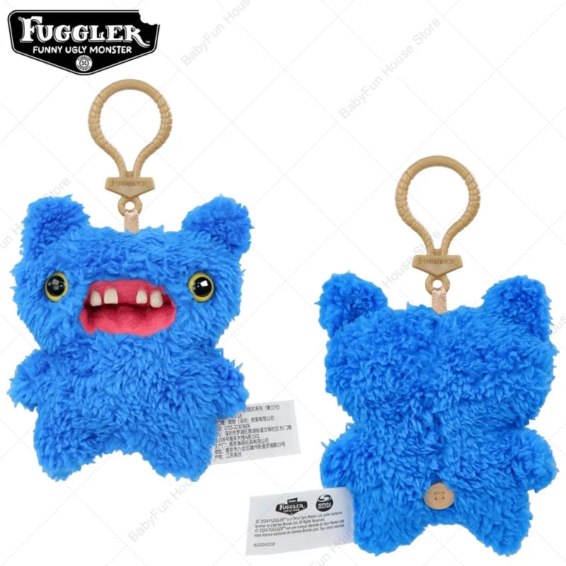 Original Fuggler Ugly Teeth Monster Plush Toy Keychain Pendant