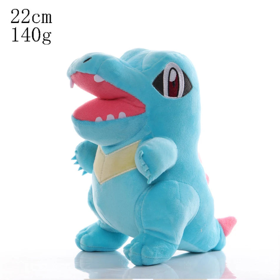2026 Pokemon Plush Dolls Set - Soft Stuffed Animals Pikachu Charmander Bulbasaur Squirtle Psyduck Eevee Peluche Toy Gifts