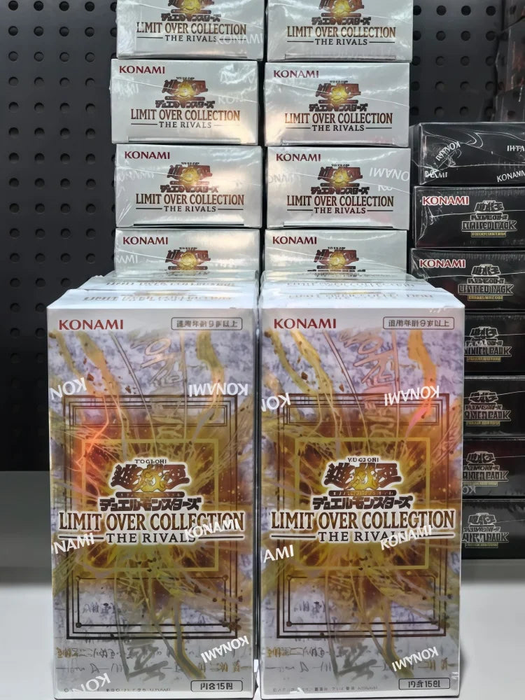 Authentic Yu-Gi-Oh! Simplified Chinese Version Limit Over Collection -The Rivals- Booster Pack Game Fans Collectible Cards Toy