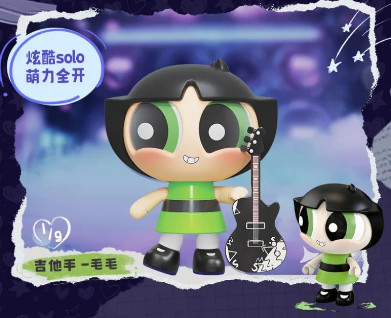 BLOKEES Assemble The Powerpuff Girls GV1 Season Blossom Buttercup Bubbles Collectible Birthday Gift In Stock Toy Models