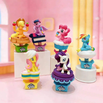 My Little Pony Twilight Sparkle Rarity Rocking Ornament Home Decor Car-mounted Accessories Stress-relieving Toys Gifts Genuine