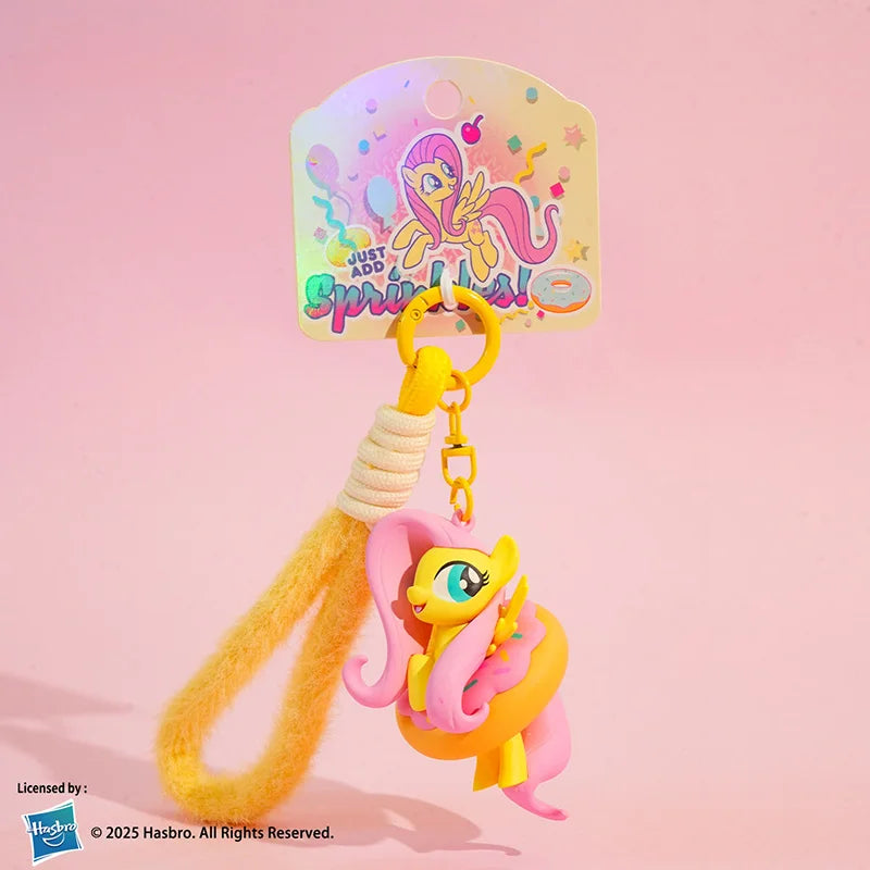 Official My Little Pony Donut Charm Bracelet Adjustable Wristband And Bag Chain Cute Kawaii Gift For Fans Friendship