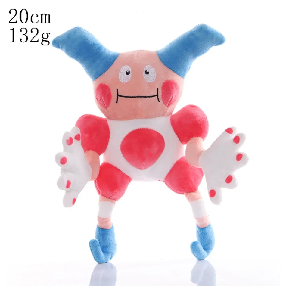 Hot Sale Pokemon Plush Dolls Set - Pikachu Charmander Bulbasaur Squirtle Psyduck Eevee Soft Stuffed Animals Peluche Toy Gifts