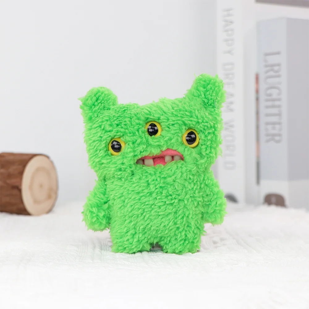 Fuggler Ugly Cute Monster Plush, 4inch Collectible Stuffed Toy, Funny Hairy Alien Doll for Fans Gift