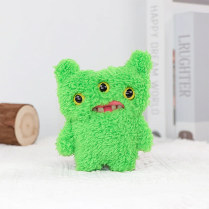 Fuggler Ugly Cute Monster Plush, 4inch Collectible Stuffed Toy, Funny Hairy Alien Doll for Fans Gift