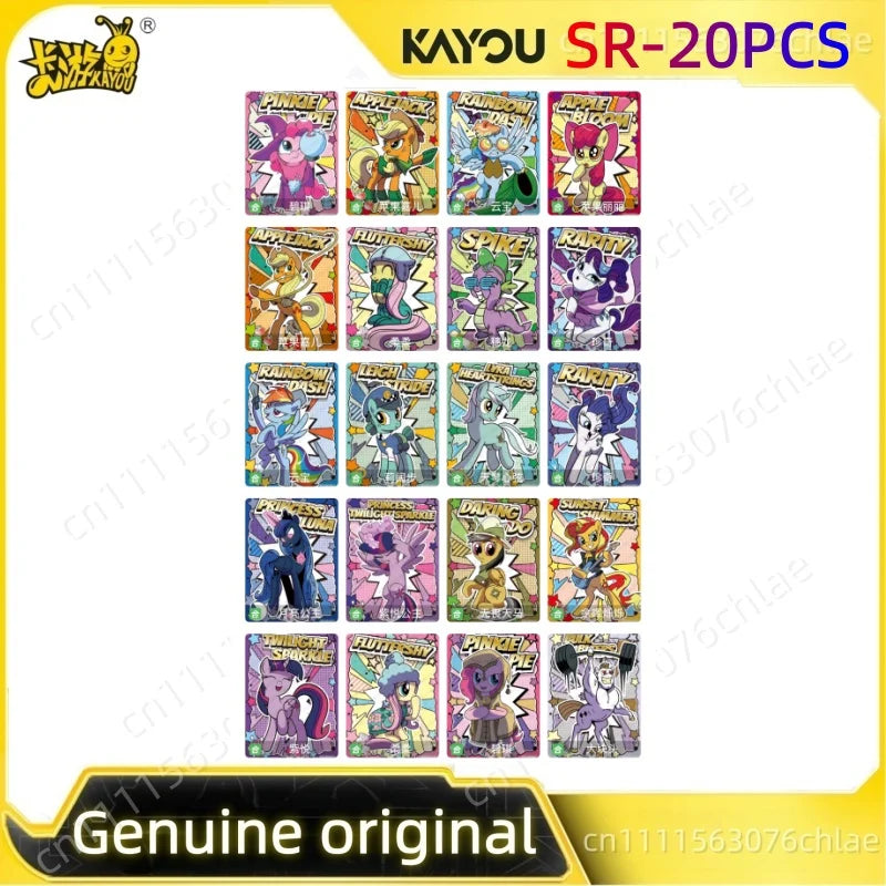 KAYOU Genuine My Little Pony Card T11W10 Friendship Eternal Card Hidden SC ZR SGR SSR Rare Collection Card Toy