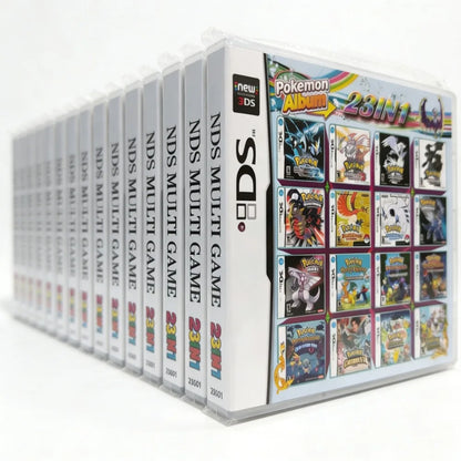 USA English Peripheral Pokemon Console Cartridge NDS Game Card 23 in 1 4300 in 1  White Box R4 Game Cards Collection Boy Gift