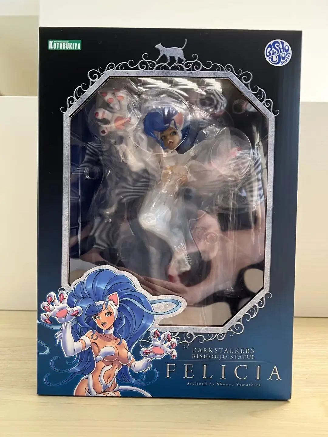 Beautiful Girl Demon Succubus Monica Lilith Felicia Game Around The Animation Hand-Made Ornaments Model