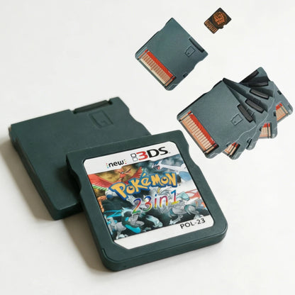 USA English Peripheral Pokemon Console Cartridge NDS Game Card 23 in 1 4300 in 1  White Box R4 Game Cards Collection Boy Gift