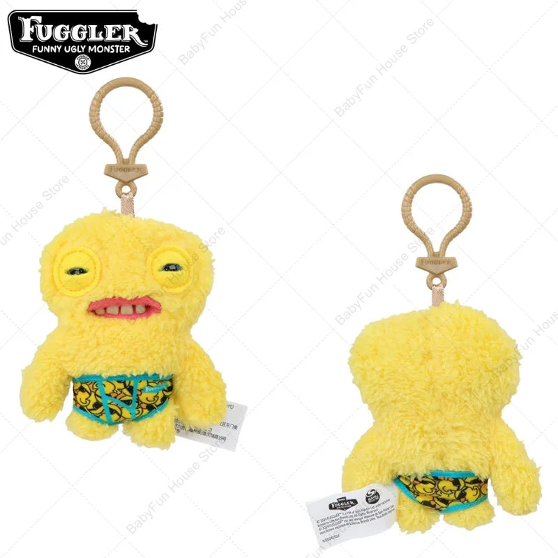 Original Fuggler Ugly Teeth Monster Plush Toy Keychain Pendant