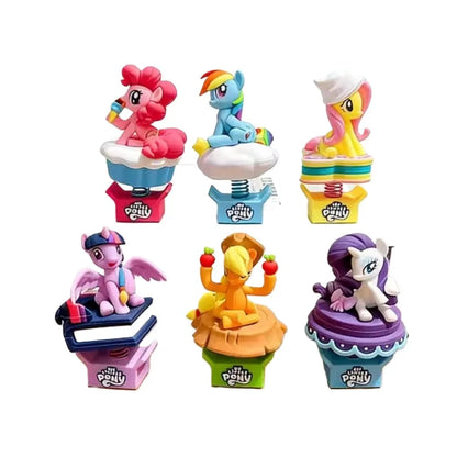 My Little Pony Twilight Sparkle Rarity Rocking Ornament Home Decor Car-mounted Accessories Stress-relieving Toys Gifts Genuine