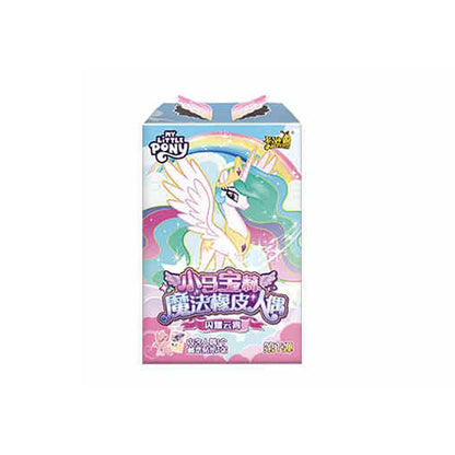 Kayou My Little Pony Magic Rubber Puppet V1 V2 V3 Trendy Blind Box Genuine Eraser Holiday Gift Ornaments