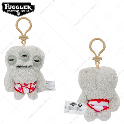 Original Fuggler Ugly Teeth Monster Plush Toy Keychain Pendant