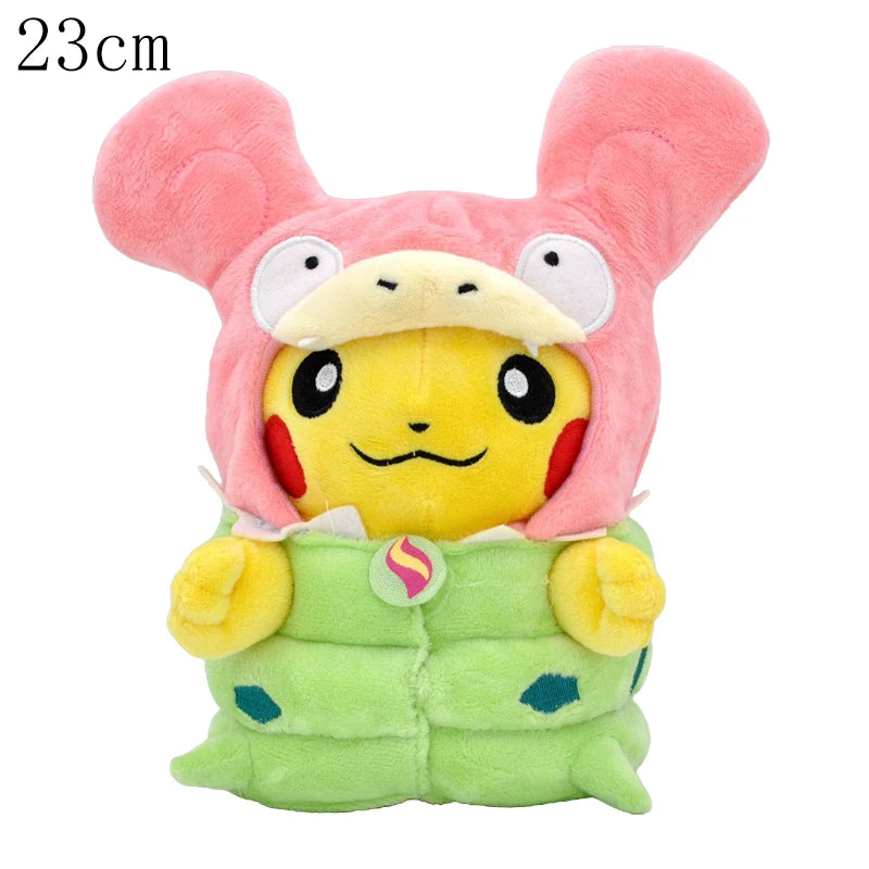 Pokemon Pikachu Morpeko Gengar Cosplay Toy Snorlax Garchomp Tyranitar Hydreigon Anime Eevee Lapras Stuffed Plush Charizard doll
