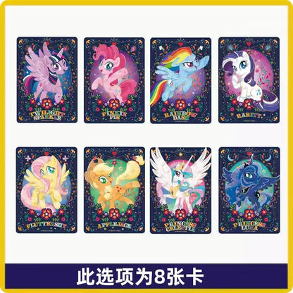 KAYOU Genuine My Little Pony Card Friendship Eternal 6 7 8 Huiyue Series SC SLR SGR UR Cute Princess Anime Collectible Cards Toy