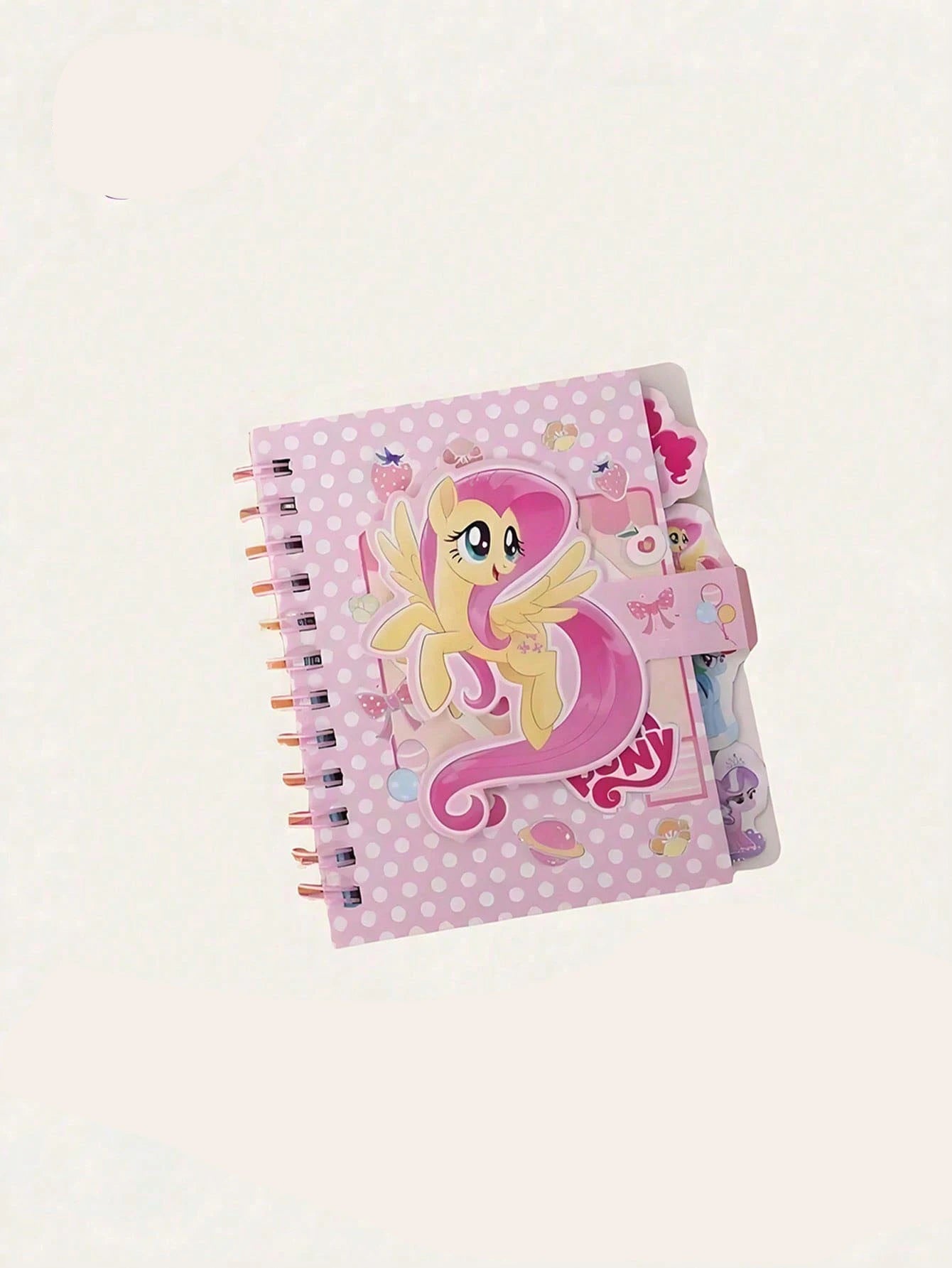 1 Pc Gold Stamping Coil Notebook - Kawaii Anime Cartoon Diary & Planner | Aesthetic Wire-Bound Journal for School & Office