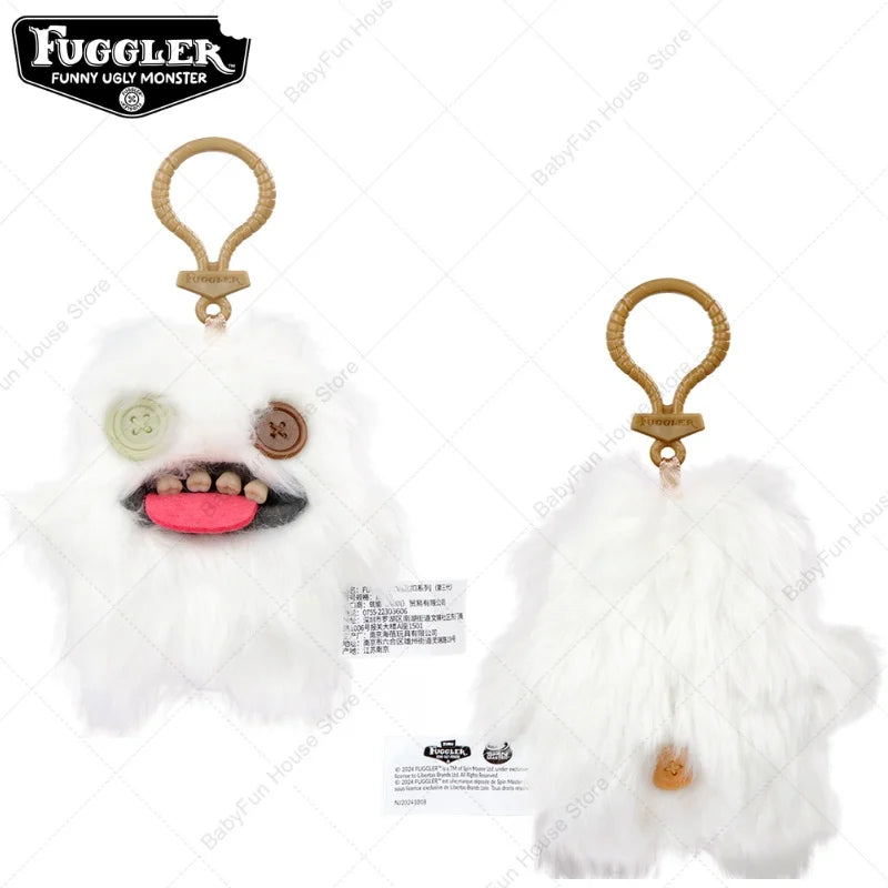 Original Fuggler Ugly Teeth Monster Plush Toy Keychain Pendant