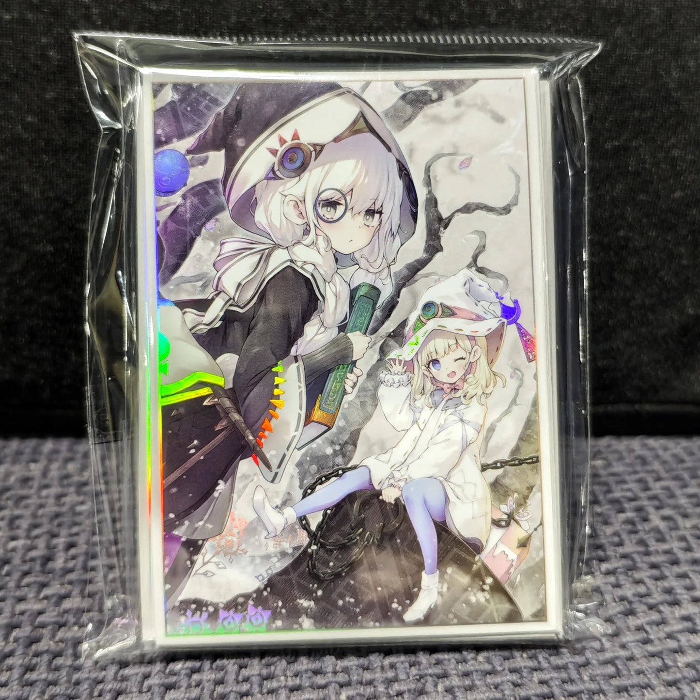 50PCS Yugioh Kurikara Divincarnate Card Sleeves Yu-Gi-Oh! OCG Trading Card Shine Protective Case Cover