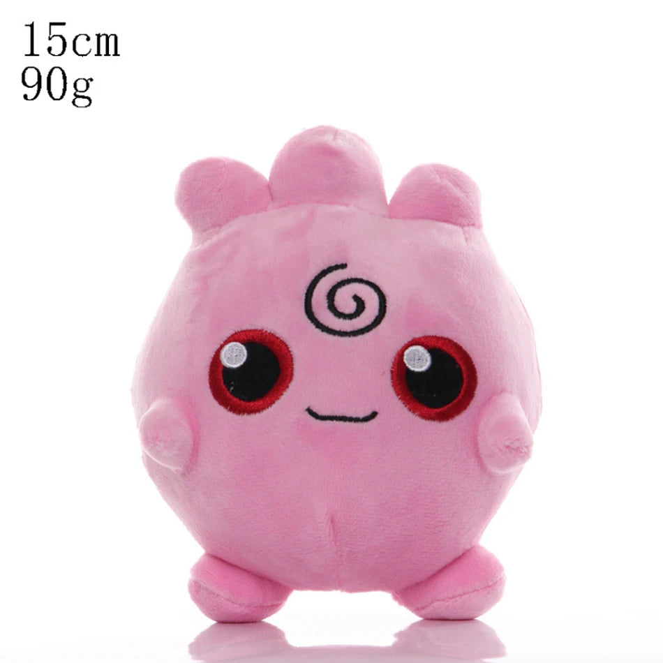 Hot Sale Pokemon Plush Dolls Set - Pikachu Charmander Bulbasaur Squirtle Psyduck Eevee Soft Stuffed Animals Peluche Toy Gifts