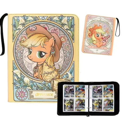 400 My Little Pony Anime Cartoon Album Book Game Card Collection Binder Children’s Toy Large Capacity Business Card Holder Gift