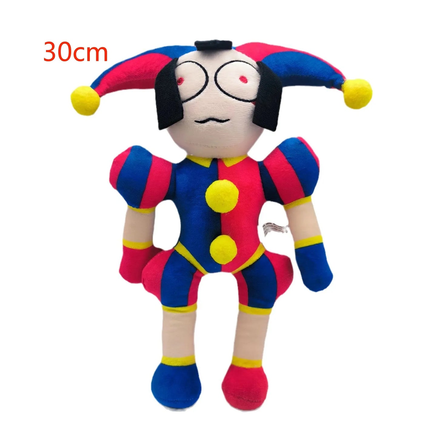 The Amazing Digital Circus Plush Clown Ragatha Pomni Cartoon Jax Doll Joker Plush Soft Stuffed Sofa Decorate Christmas Gifts