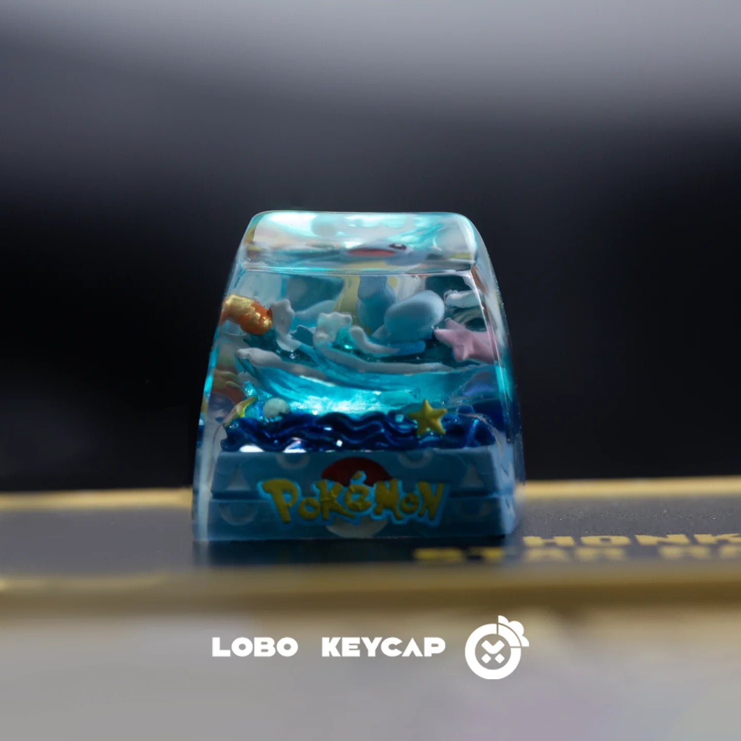 Anime Keycap Pokemon Snorlax Pikachu Gengar Single Handmade Cute Resin Custom Esc For Mechanical Keyboard Enthusiasts Keycaps