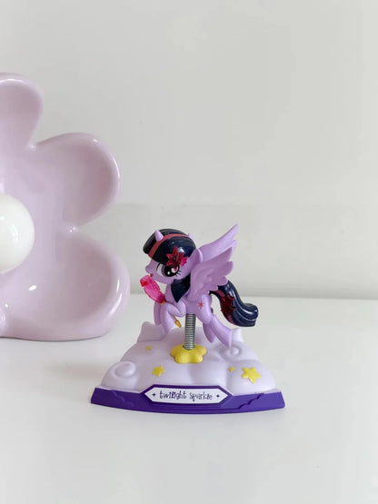 Genuine Blind Box My Little Pony Joyful Party Shaking Joy Series Cute Figurine Desk Decor Gift For And Anime Lover Toys
