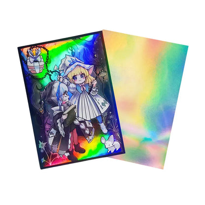 50pcs Diy Yu-Gi-Oh! Witchcrafter Madame Rilliona Card Sleeve TCG OCG Kewl Tune Rotary Galatea Game Collectible Card Sleeve Toys