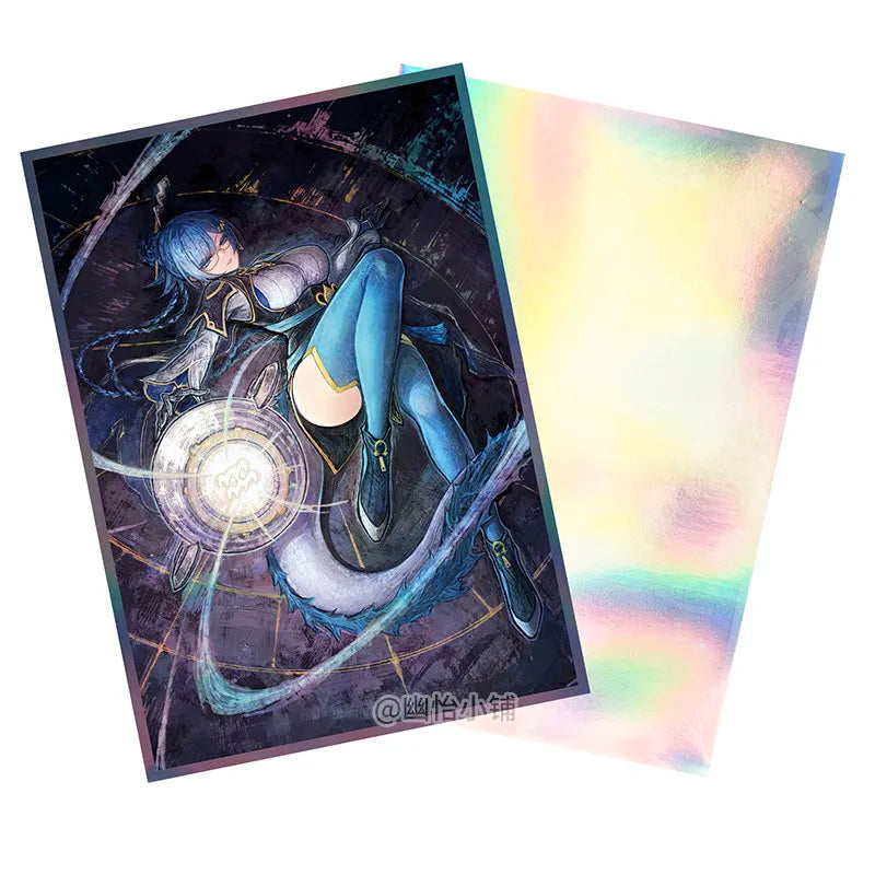 50pcs Diy Yu-Gi-Oh! Witchcrafter Madame Rilliona Card Sleeve TCG OCG Kewl Tune Rotary Galatea Game Collectible Card Sleeve Toys