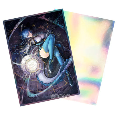 50pcs Diy Yu-Gi-Oh! Witchcrafter Madame Rilliona Card Sleeve TCG OCG Kewl Tune Rotary Galatea Game Collectible Card Sleeve Toys