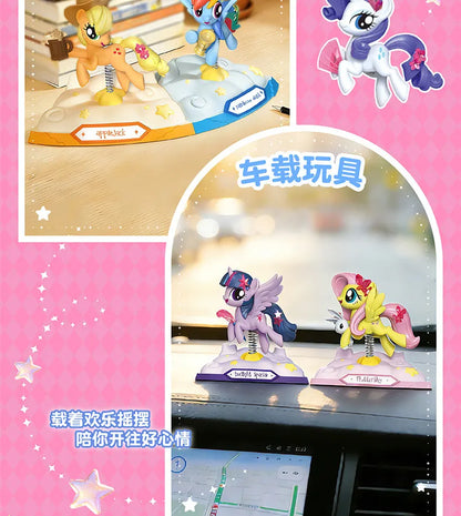 Genuine Blind Box My Little Pony Joyful Party Shaking Joy Series Cute Figurine Desk Decor Gift For And Anime Lover Toys