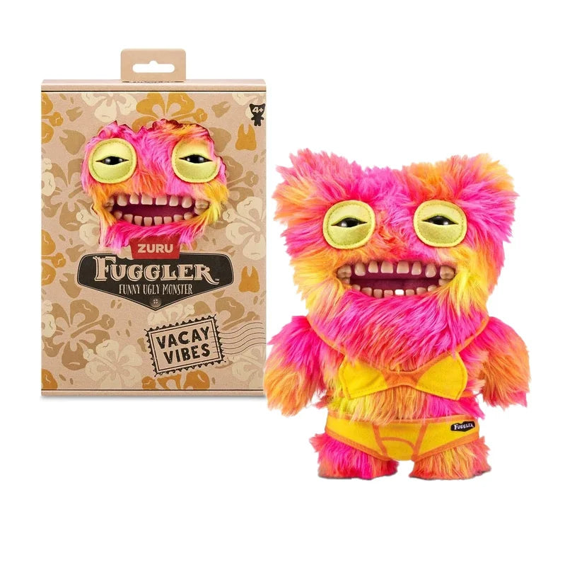Fuggler WIDE EYED WEIRDO Soft Peluche Plush Doll Teeth Monster Ugly Cute Funny Soft Toy Chlidren Christmas Birthday Gift