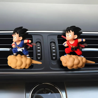 Cartoon Dragons Balls Son Goku Flying Ornament Cute Air Outlet Clip Aromatherapy Kawaii Decoration Car Gifts