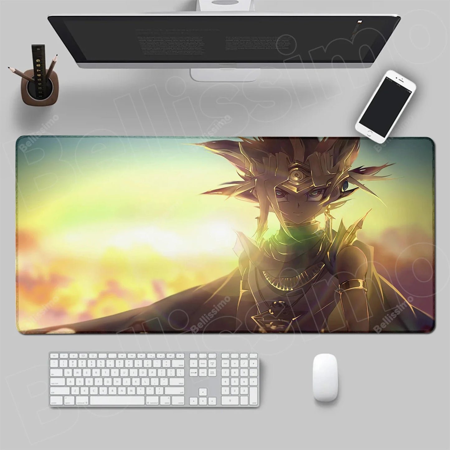 Large Mouse Pad Gamer Yu Gi Oh Mousepad Mats Gaming Pc Computer Accessories Mausepad Rubber Mat Deskmat Office Carpet Anime Desk