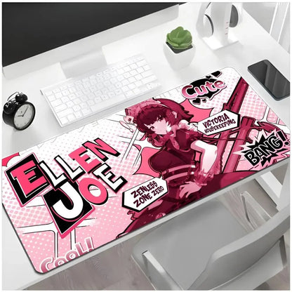 Shark Warrior Zenless Zone Zero Ellen Joe Gaming Desk Mat