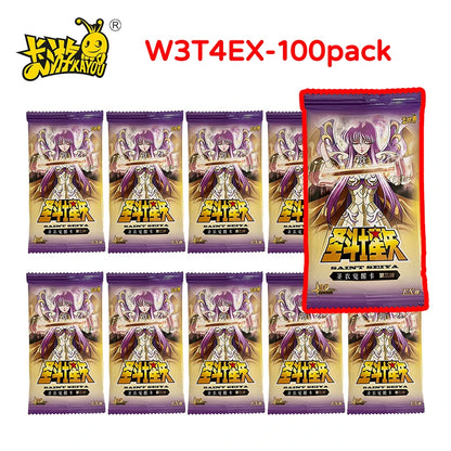 New Kayou Saint Seiya Cloth Awakening Card Box Manga Edition Collectible Card Star Pack Japanese Anime Rare Collection Cards