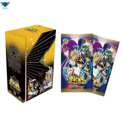 New Kayou Saint Seiya Cloth Awakening Card Box Manga Edition Collectible Card Star Pack Japanese Anime Rare Collection Cards