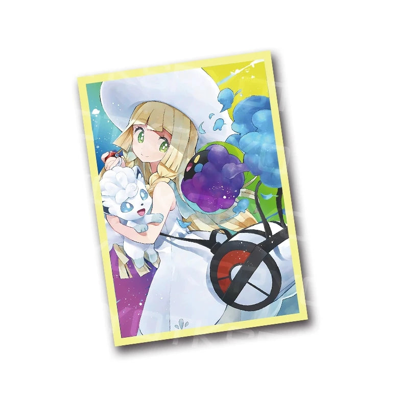 60Pcs/pack PTCG Mix Anime Collect Card Sleeves Cute Alisa Firefly Robin Collect Battle Cards Decoration Card Sleeves 63X90MM