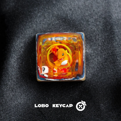 Anime Keycap Pokemon Snorlax Pikachu Gengar Single Handmade Cute Resin Custom Esc For Mechanical Keyboard Enthusiasts Keycaps