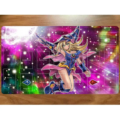 Yu-Gi-Oh Playmat Dark Magician Girl Card Game Pad YGO Mat KMC TCG YuGiOh M-007