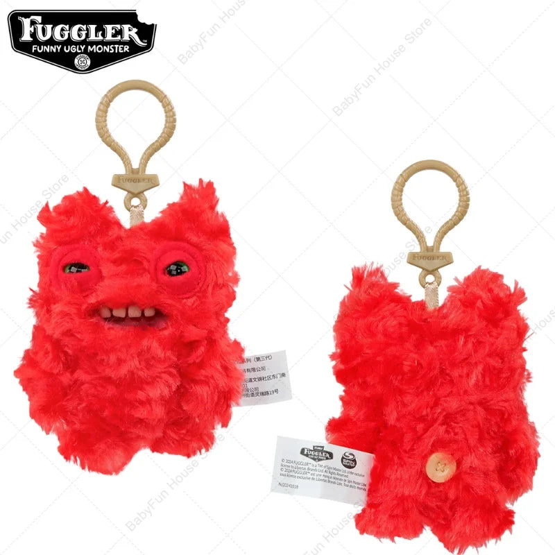 Original Fuggler Ugly Teeth Monster Plush Toy Keychain Pendant