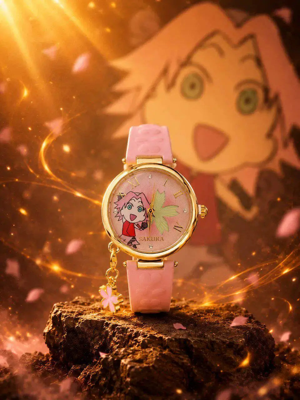 New Original In-Stock Original Valley Anime Narut Shippuden Chibi Watch Series Blind Box Anime Peripheral Trendy Watch Gift