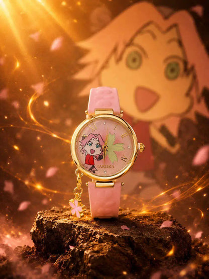 New Original In-Stock Original Valley Anime Narut Shippuden Chibi Watch Series Blind Box Anime Peripheral Trendy Watch Gift