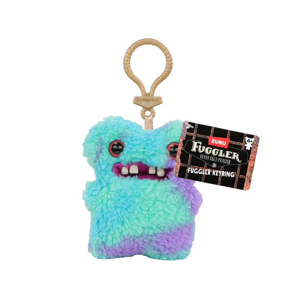 Fuggler Ugly Cute Monster Plush, 4inch Collectible Stuffed Toy, Funny Hairy Alien Doll for Fans Gift